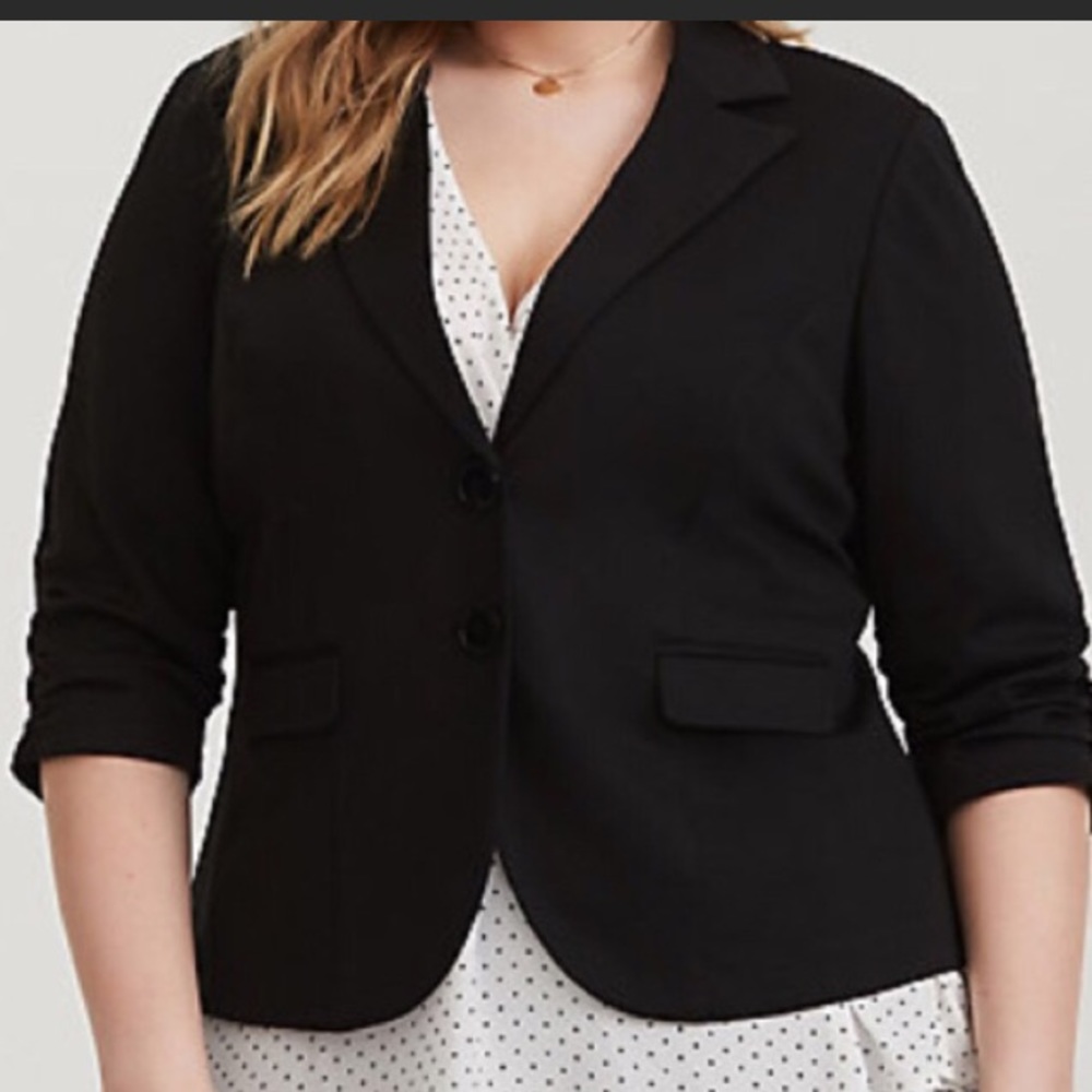 Black Torrid Blazer